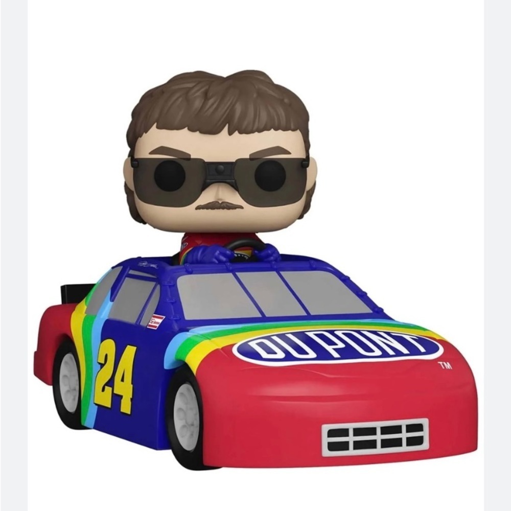 JEFF GORDON DRIVING RAINBOW WARRIOR - Picture 3 of 3